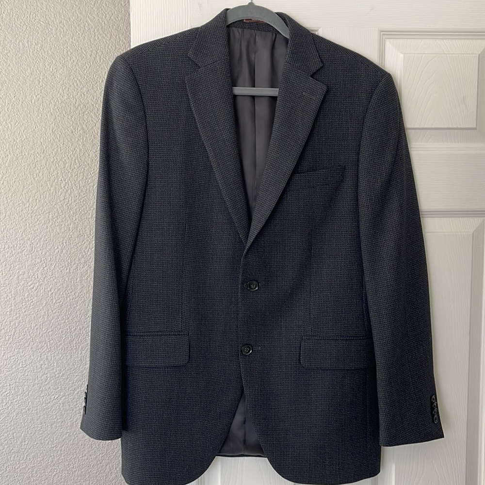 Peter Millar Men’s Houndstooth Knit Soft Jacket